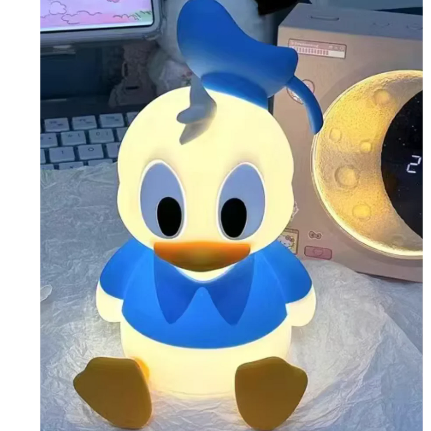 Lámpara infantil de pato